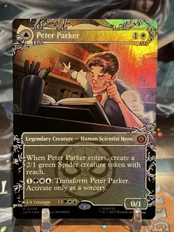 MTG | Peter Parker - Amazing Spider Man (0208 - Borderless) ✨FOIL✨ - Image 2