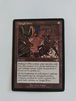 Tangle Wire Nemesis Non-foil Moderately Played MTG #139 - Image 1