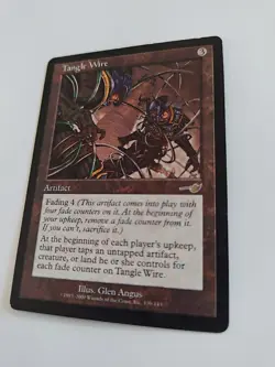 Tangle Wire Nemesis Non-foil Moderately Played MTG #139 - Image 2