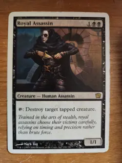 Royal Assassin MP 9th Edition 9ED MTG FREE SHIPPING - Image 1
