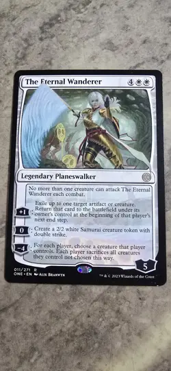 The Eternal Wanderer Phyrexia: All Will Be One Regular Rare MTG NM - Image 1