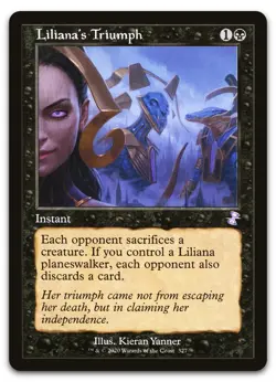 Liliana's Triumph #327 (NM) Time Spiral Remastered TSR Magic MTG - Image 1