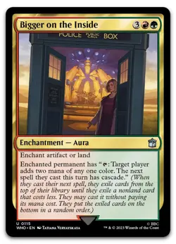 Bigger on the Inside #115 (NM) Doctor Who WHO Magic MTG - Image 1