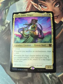Narci, Fable Singer Commander Masters Foil MTG 0710 - Image 2