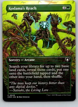 Kodama's Reach (Borderless) Commander Masters Regular - Image 1