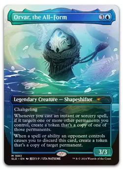 Orvar, the All-Form (Rainbow Foil) #1683 (NM) Secret Lair Drop SLD Magic MTG - Image 1