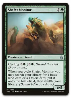 Shefet Monitor #186 (LP) Amonkhet AKH Magic MTG - Image 1