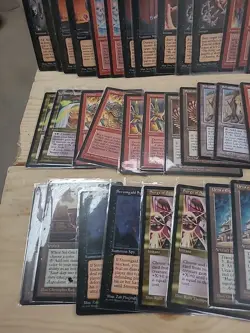 *LOT OF 44* MTG Magic the Gathering Uncommon Never Played Alliances 1996 NM/M - Image 5