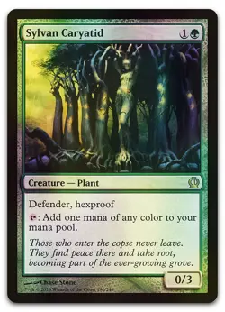 Sylvan Caryatid #180 (Foil) (LP) Theros THS Magic MTG - Image 1