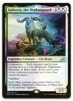 Kaheera, the Orphanguard #224 (Foil) (NM) Ikoria IKO Magic MTG - Image 1