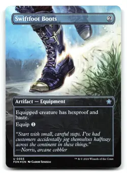 Swiftfoot Boots (Foil) #355 Foundations - Image 1