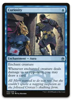 Curiosity #52 (NM) Masters 25 A25 Magic MTG - Image 1