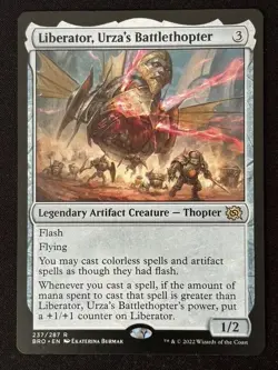 1x MTG Liberator, Urza's Battlethopter - The Brothers' War (BRO) #237 - Magic - Image 1