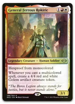 General Ferrous Rokiric #198 (Foil) (NM) Modern Horizons 2 MH2 Magic MTG - Image 1