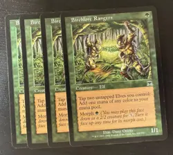 MTG 4X ONSLAUGHT BIRCHLORE RANGERS NM MAGIC THE GATHERING COMMON GREEN CREATURE - Image 3