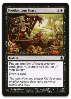 Footbottom Feast #84 (NM) Commander CMD Magic MTG - Image 1