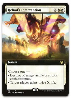 Heliod's Intervention (Extended Art) #300 (NM) Theros Beyond Death THB Magic MTG - Image 1
