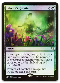 Jaheira's Respite #238 (Foil) (NM) Baldur's Gate CLB Magic MTG - Image 1
