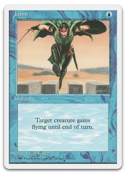 Jump (NM) Fourth Edition 4ED Magic MTG - Image 1