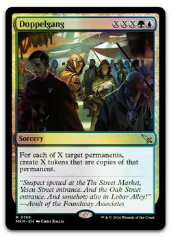 Doppelgang #198 (Foil) (NM) Murders Karlov Manor MKM Magic MTG - Image 1