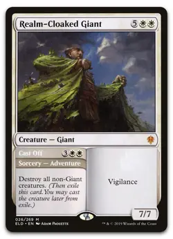Realm-Cloaked Giant #26 (NM) Throne of Eldraine ELD Magic MTG - Image 1