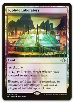 Riptide Laboratory (Foil Etched) #303 (NM) Modern Horizons 2 MH2 Magic MTG - Image 1