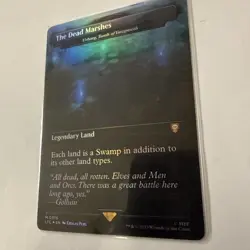 1x The Dead Marshes (Urborg, Tomb of Yawgmoth) (375) ~~ Borderless - Foil NM-Min - Image 2