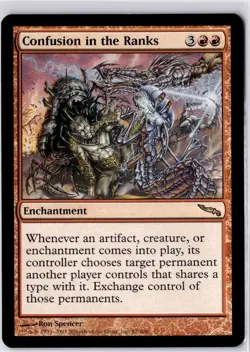 Confusion in the Ranks Mirrodin Regular LP R 87/306 - Image 1