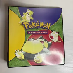 Pokemon TCG 1999 Snorlax 3-Ring Binder - Wizards of the Coast - Vintage Folder - Image 1