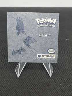 Vintage 1999 Artbox Pokemon Sticker Rare Series 1 PRIZM #PR42 Zubat Attack - Image 2