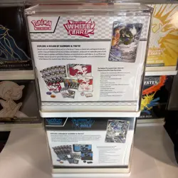 BRAND NEW SEALED Pokemon Center Black Bolt And White Flare ETBs Set Of Two - Image 3