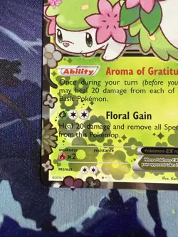Pokemon TCG Shaymin EX XY 148 Black Star Promo - Generations ETB LP - Image 4