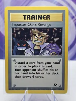 Pokemon Imposter Oak's Revenge 76/82 Team Rocket Regular - Image 1