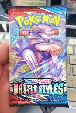 Battle Styles Booster Pack Pokemon TCG Sword & Shield | 1 pack 820650808180 - Image 1