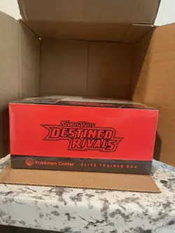 Pokemon Destined Rivals POKEMON CENTER EXCLUSIVE Elite Trainer Box ETB - Image 2