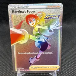 Korrinas Focus 174/163 - SWSH: Battle Styles Secret Rare - Pokemon TCG (NM) - Image 1