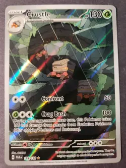Crustle 183/182 Paradox Rift Illustration Rare Pokemon TCG NM Fast Shipping - Image 1