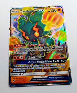 Pokemon TCG Marshadow GX Burning Shadows 80/147 Holo Ultra Rare NM - Image 1