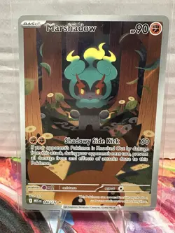 Marshadow 146/132 Illustration Rare - Mega Evolution - Pokemon TCG - NM - Image 1