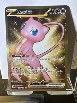 Pokemon TCG Mew EX 205/165Sv: Scarlet & Violet 151 Holo Hyper Rare - Image 1