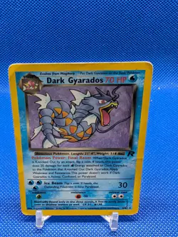 POKEMON Dark Gyarados 25/82 {Team Rocket / Unlimited} - HP - Image 3