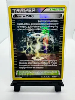 Pokemon Reverse Holo Stadium Lot (2) Chaos Tower 94/122 Reverse Valley 110/122 - Image 2
