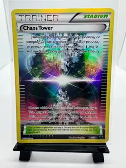 Pokemon Reverse Holo Stadium Lot (2) Chaos Tower 94/122 Reverse Valley 110/122 - Image 4