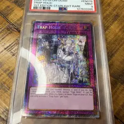 PSA 9 Trap Holic YuGiOh! DUAD-EN078 Starlight Rare 1st Edition NM - Image 4