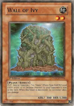 YUGIOH - Wall of Ivy - CSOC-EN004 - Common - Unlimited Edition - NM - FLAT RATE - Image 1