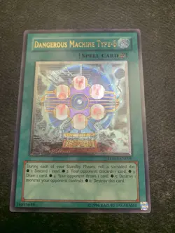 Yu-Gi-Oh! TCG DANGEROUS MACHINE TYPE-6 LODT-EN096 Ultimate Rare Holo *See Photo* - Image 1