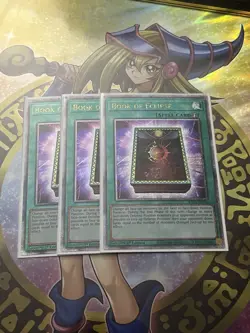 Yugioh! 3x NM Book of Eclipse (Quarter Century Secret Rare) RA02-EN054 - Image 1