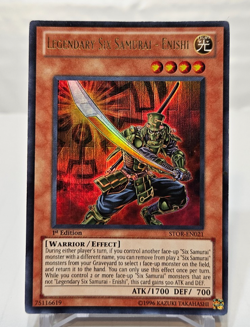 Legendary Six Samurai - Enishi STOR-EN021 Ultra Rare 1st Edition Yugioh 164 - Image 1