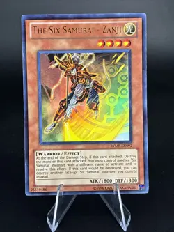Yugioh! The Six Samurai - Zanji - RYMP-EN092 - Ultra Rare - Unlimited Edition - Image 1