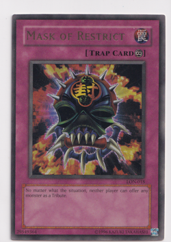 Yu-Gi-Oh! TCG Mask of Restrict #LON-018 Holo - Image 1
